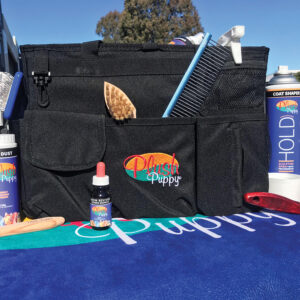 Plush Puppy Grooming Bag
